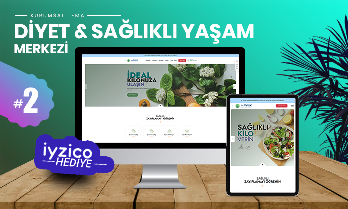 
 Diyetisyen Kurumsal Teması #2 
