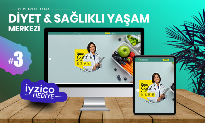 
 Diyetisyen Kurumsal Teması #3 
