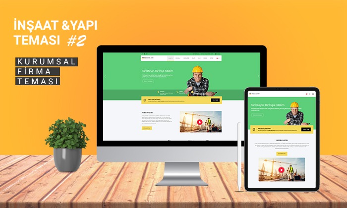 
 İnşaat ve Yapı Kurumsal Teması #2 
