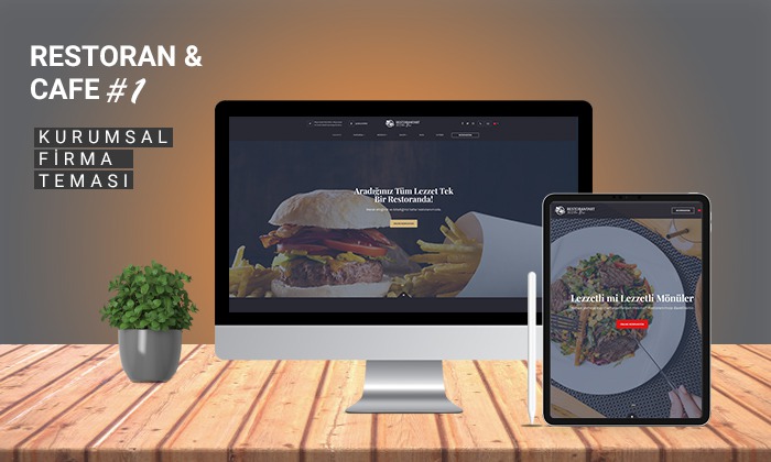 
 Restoran & Cafe Kurumsal Tema #1 
