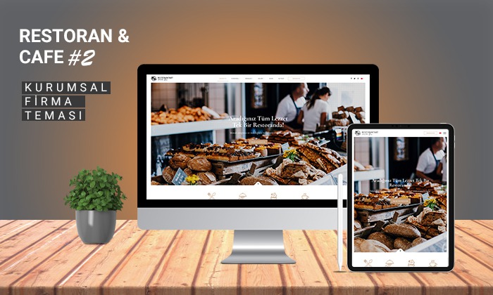 
 Restoran & Cafe Kurumsal Tema #2 
