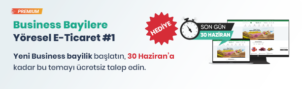 Business Bayilik Hediye Avantajı: <br>Yöresel ve Doğal Ürün E-ticaret Konsepti #1