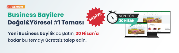 Business Bayilik Hediye Avantajı: <br>Yöresel ve Doğal Ürün E-ticaret Konsepti #1